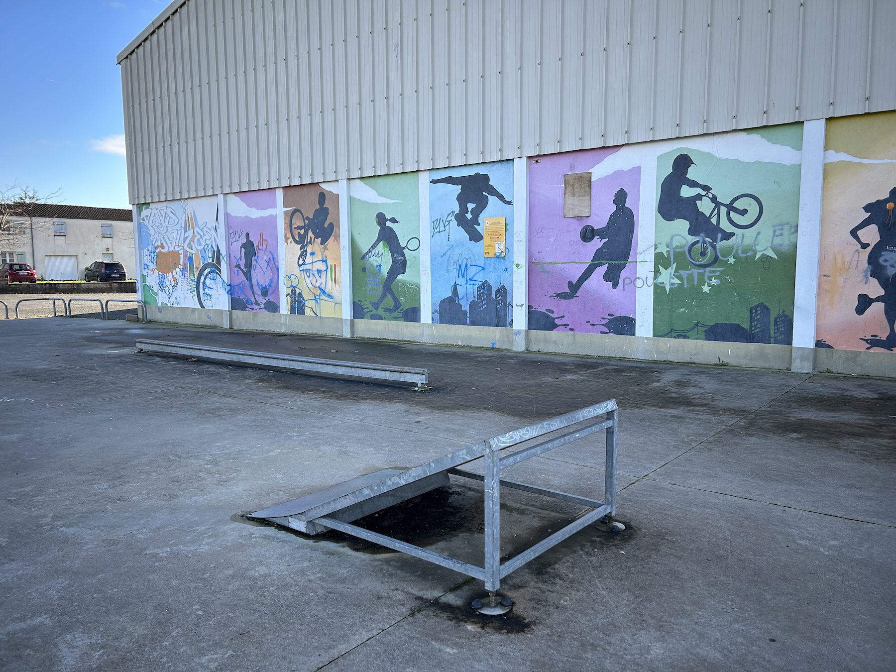 Mauzé sur le Mignon Skatepark